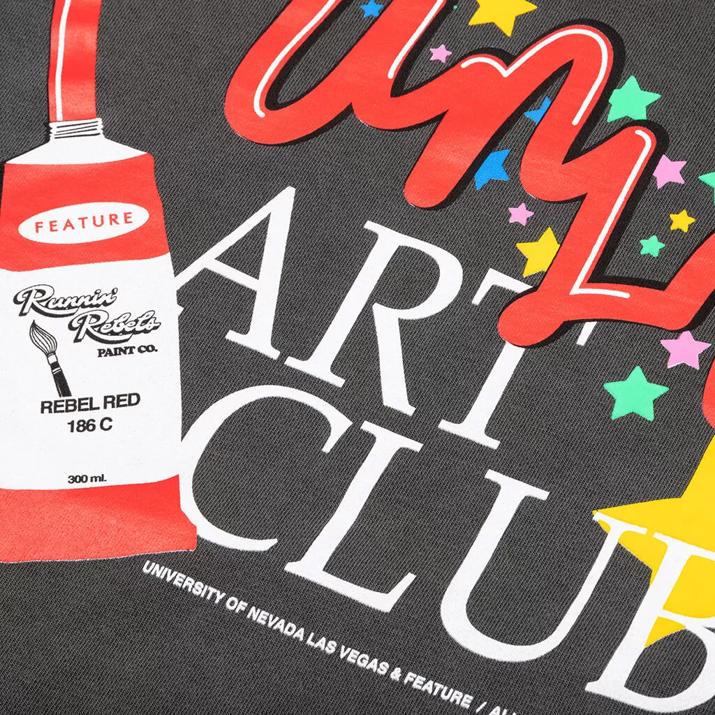 Feature x UNLV Art Club Hoodie - Pigment Black