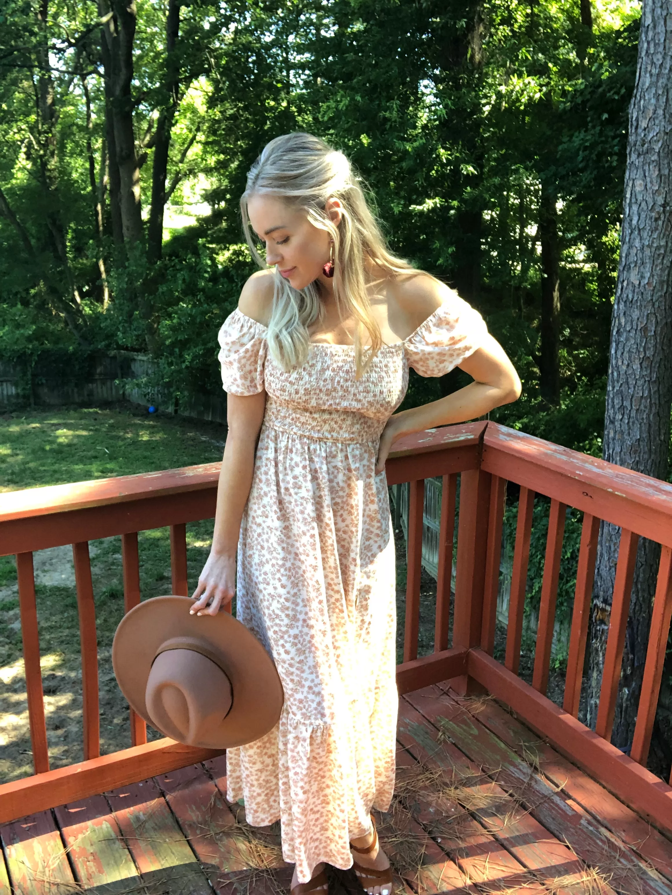 Feeling Flirty Floral Maxi Dress