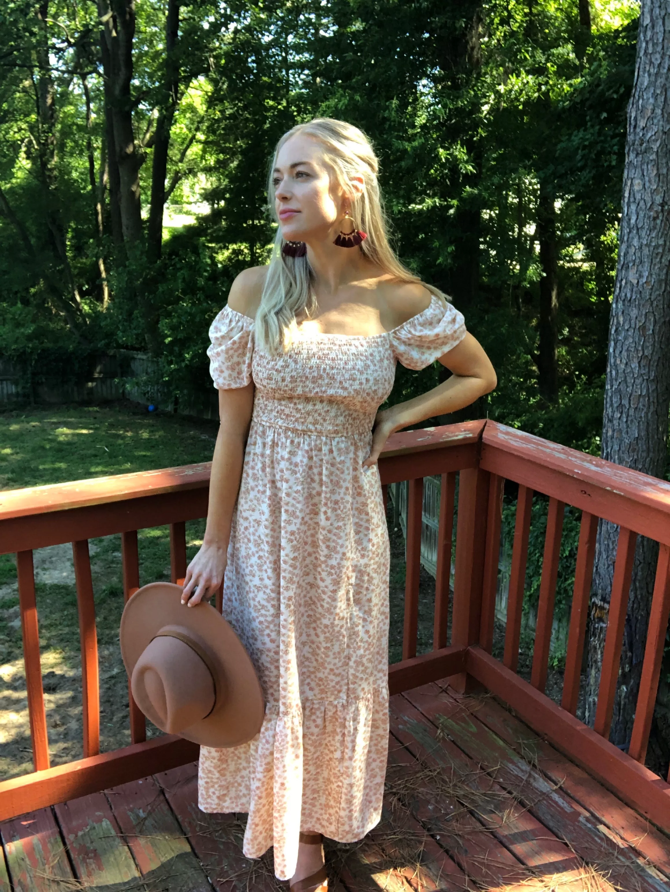 Feeling Flirty Floral Maxi Dress