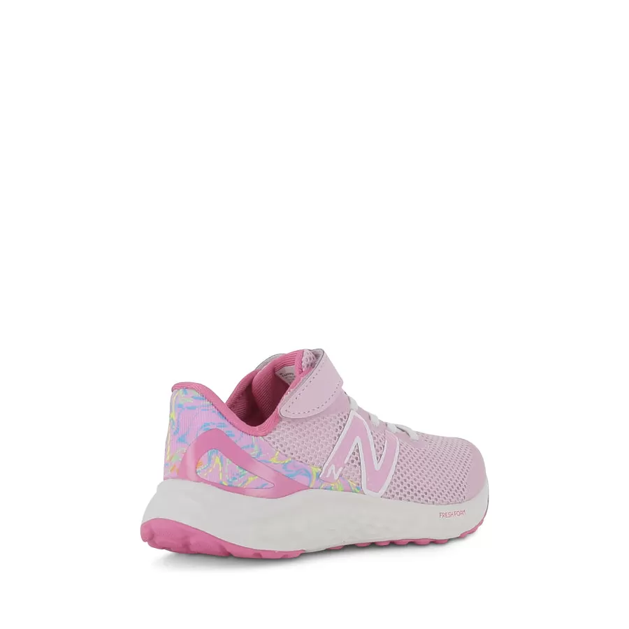 FRESH FOAM JNR VELCRO ARISHI V4 - LIGHT RASPBERRY