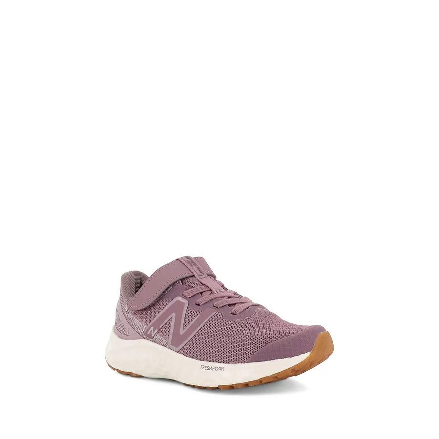 FRESH FOAM JNR VELCRO ARISHI V4 - LILAC CHALK