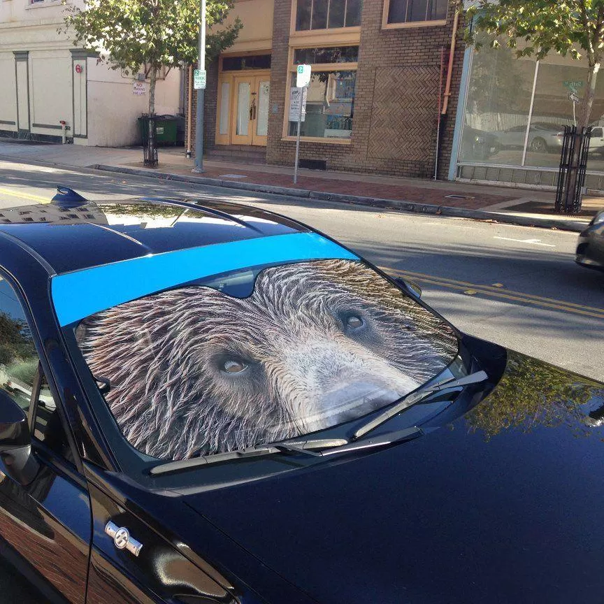 Gearhuman 3D Bear Eyes Sunshade