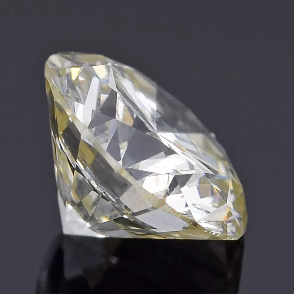 GIA Certified Loose 0.55 Ct N SI1 Round Brilliant Diamond 5.27 - 5.30 x 3.25 mm