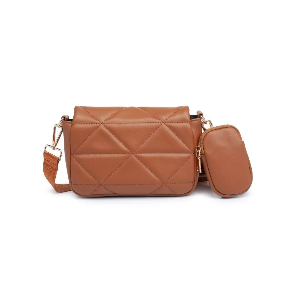 Gia Fashion Crossbody Bag in Tan