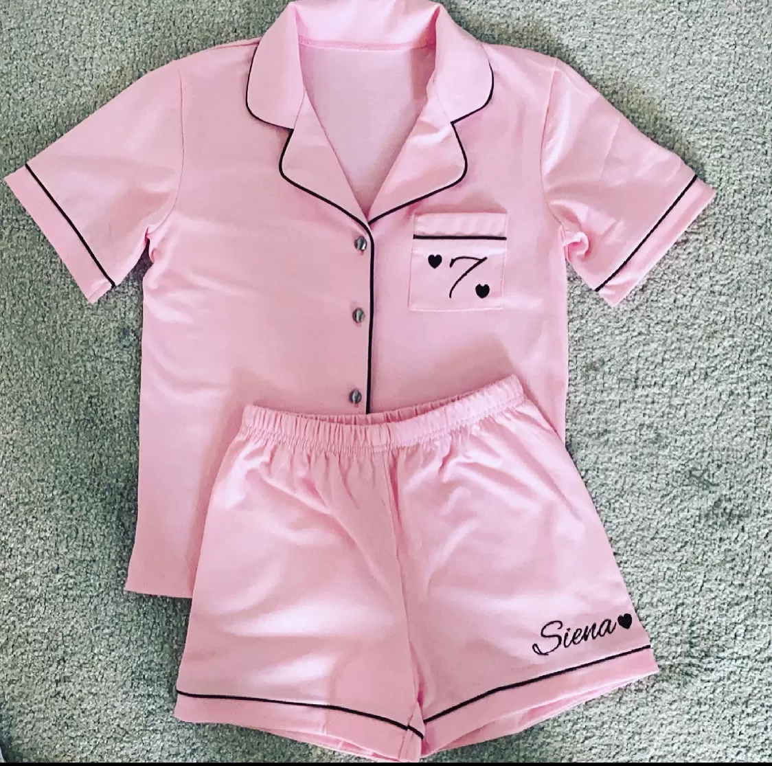 Girls Birthday Pjs Cotton