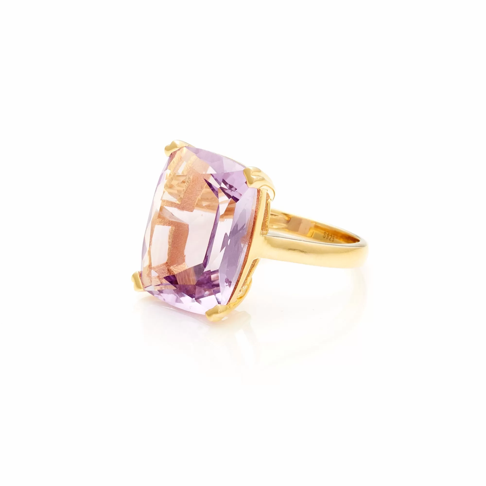 Goddess / Ring / Brazilian Amethyst   Gold