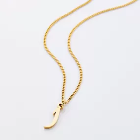 Hanging Arabic Letter Necklace | Women