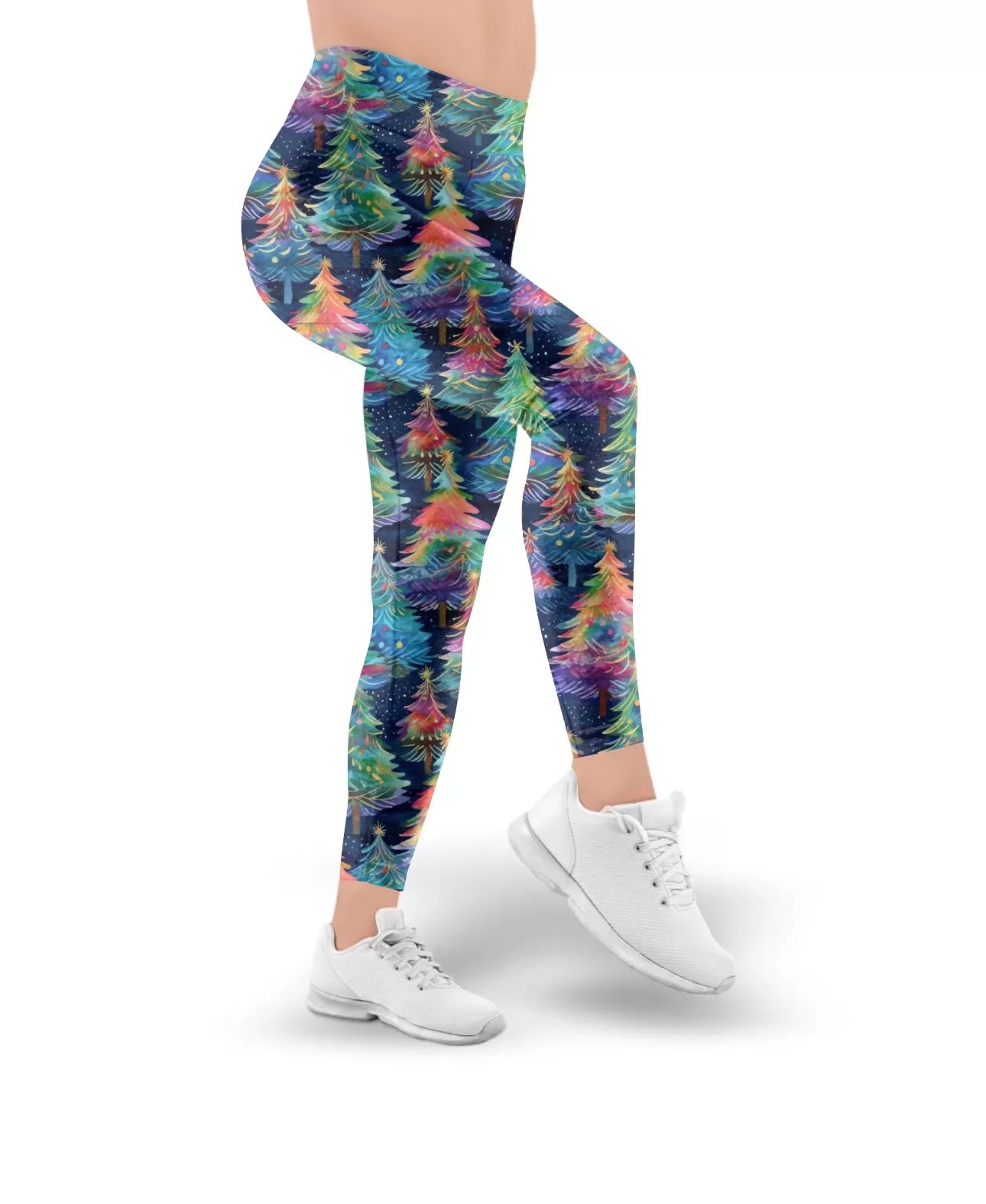 Happy Trees in Classic Leggings