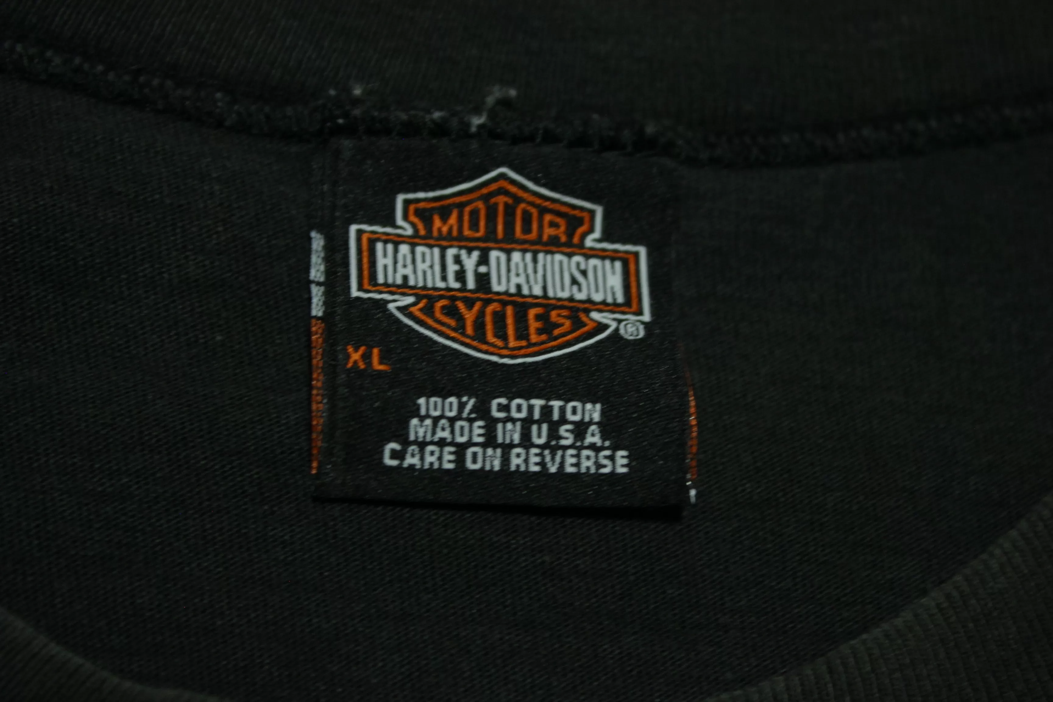 Harley Davidson Motorcycles 100 Year 2003 Battlefield Gettysburg PA Muscle T-Shirt