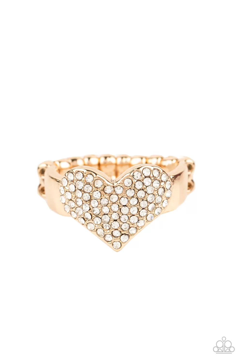 Heart of BLING - Gold Ring