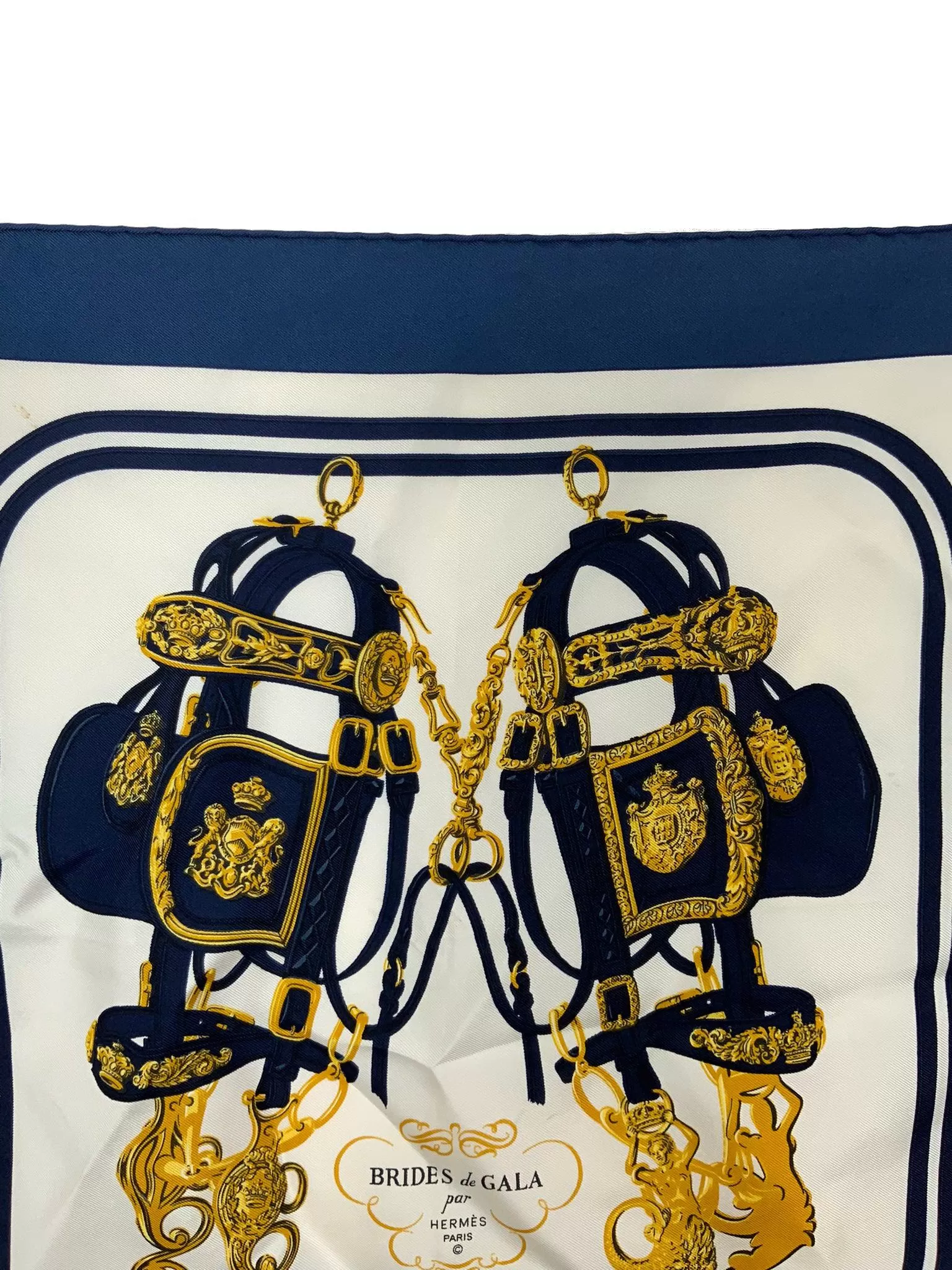 Hermes Brides de Gala Silk Pocket Scarf