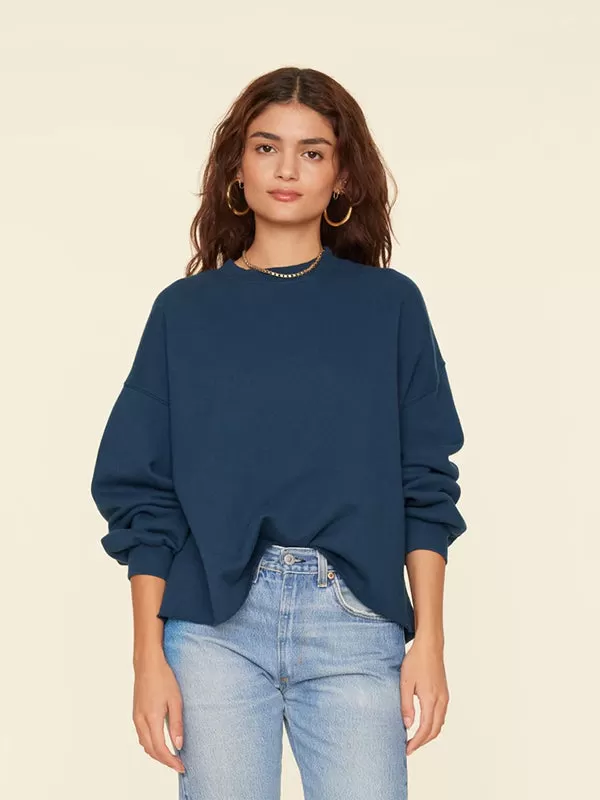 Honor Sweatshirt in Rain Blue