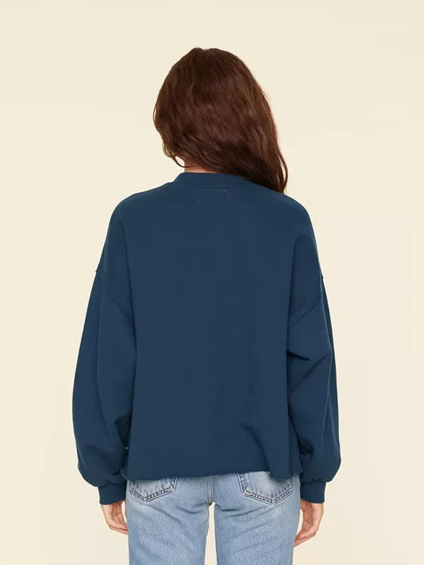 Honor Sweatshirt in Rain Blue