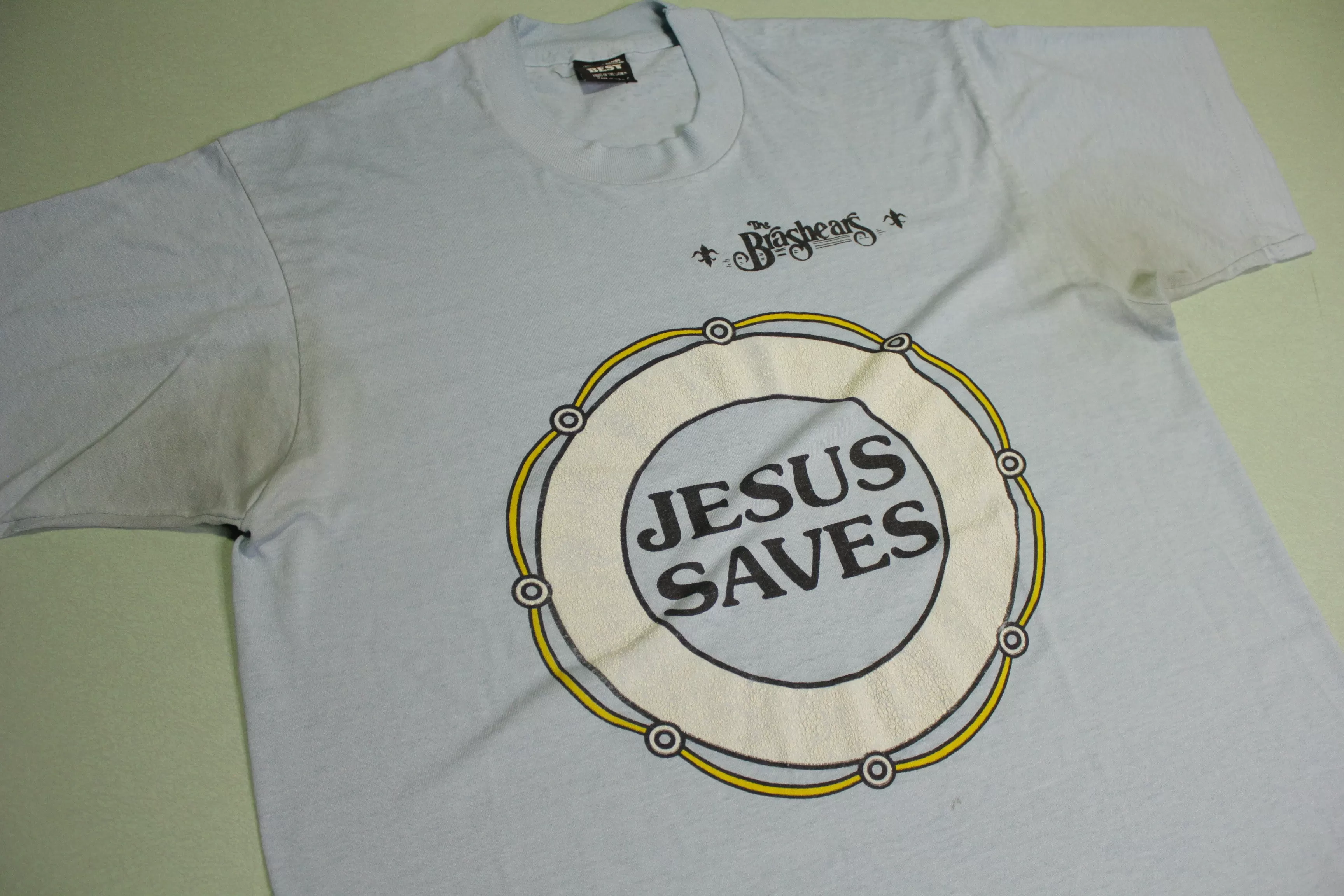 Jesus Saves The Brashears Vintage 90's Single Stitch USA T-Shirt