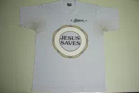 Jesus Saves The Brashears Vintage 90's Single Stitch USA T-Shirt