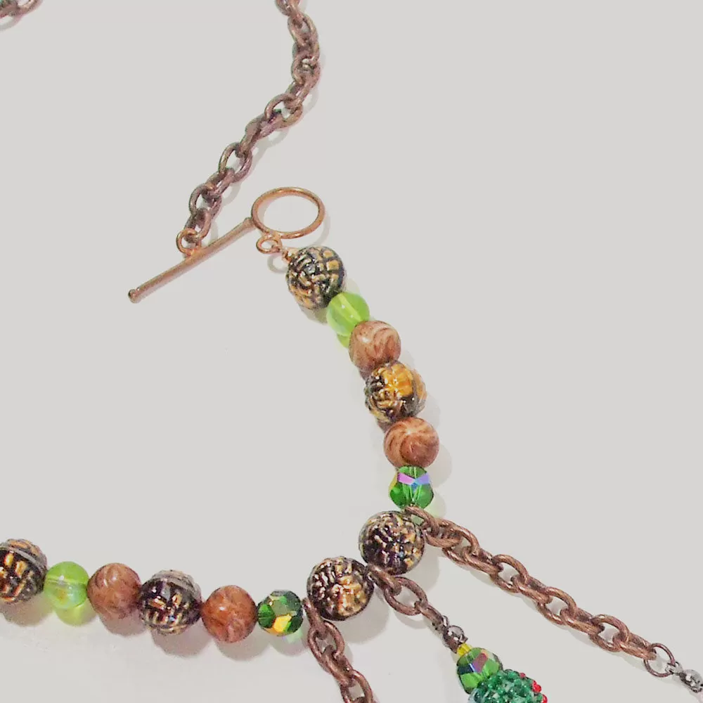 LaLa Bead Dangle Necklace