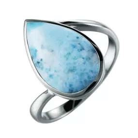 Larimar Ocean Mist Ring