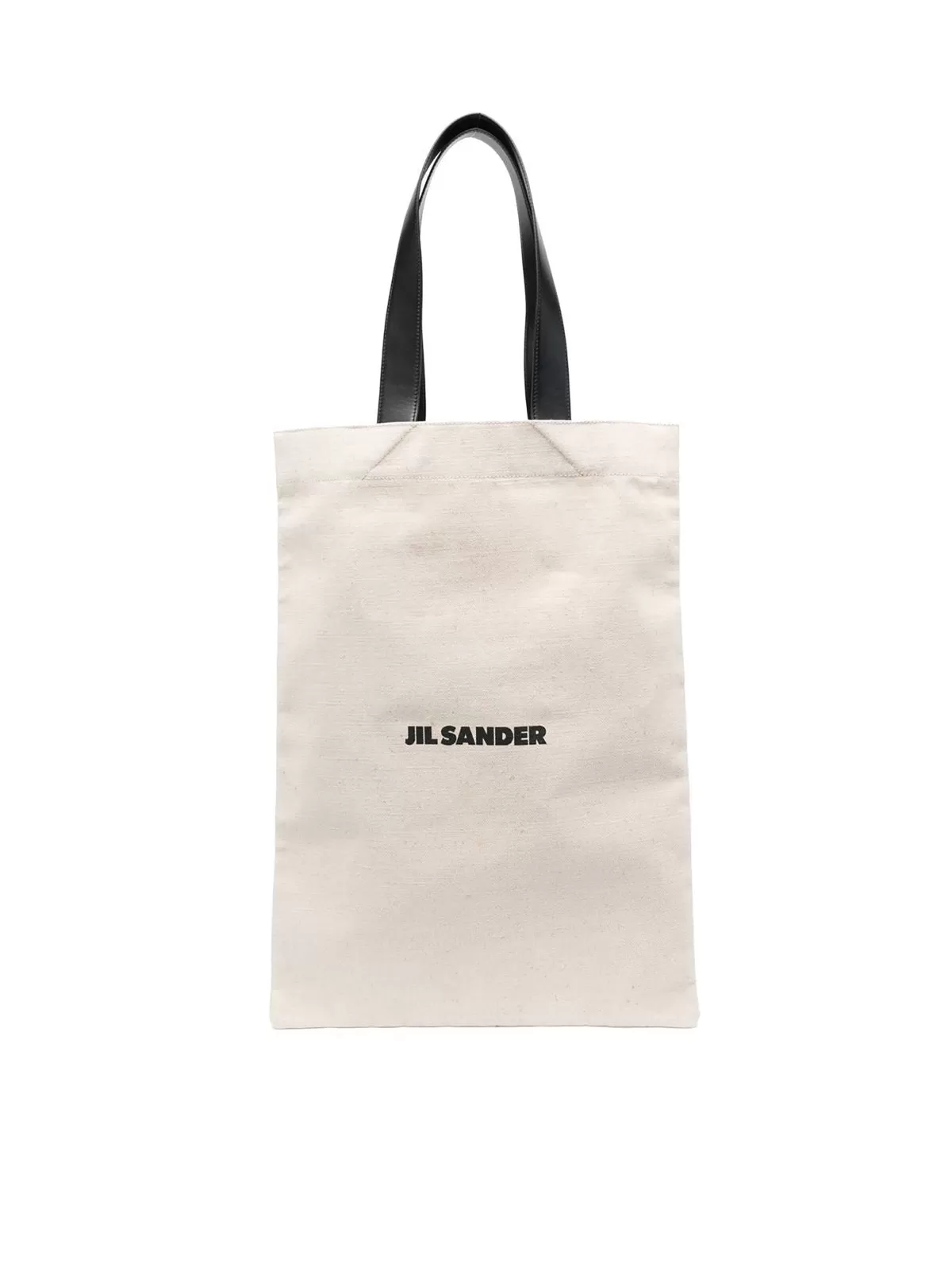 logo-print cotton tote bag