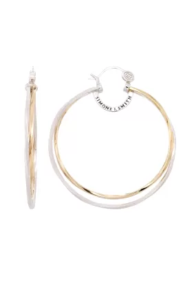 Love Intertwined Hoops - Large