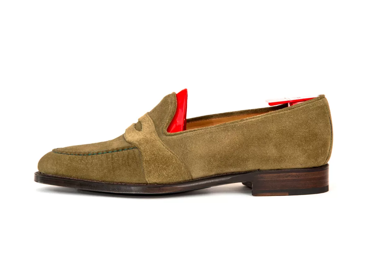 Madison - MTO - Olive Suede - TMG Last - Single Leather Sole