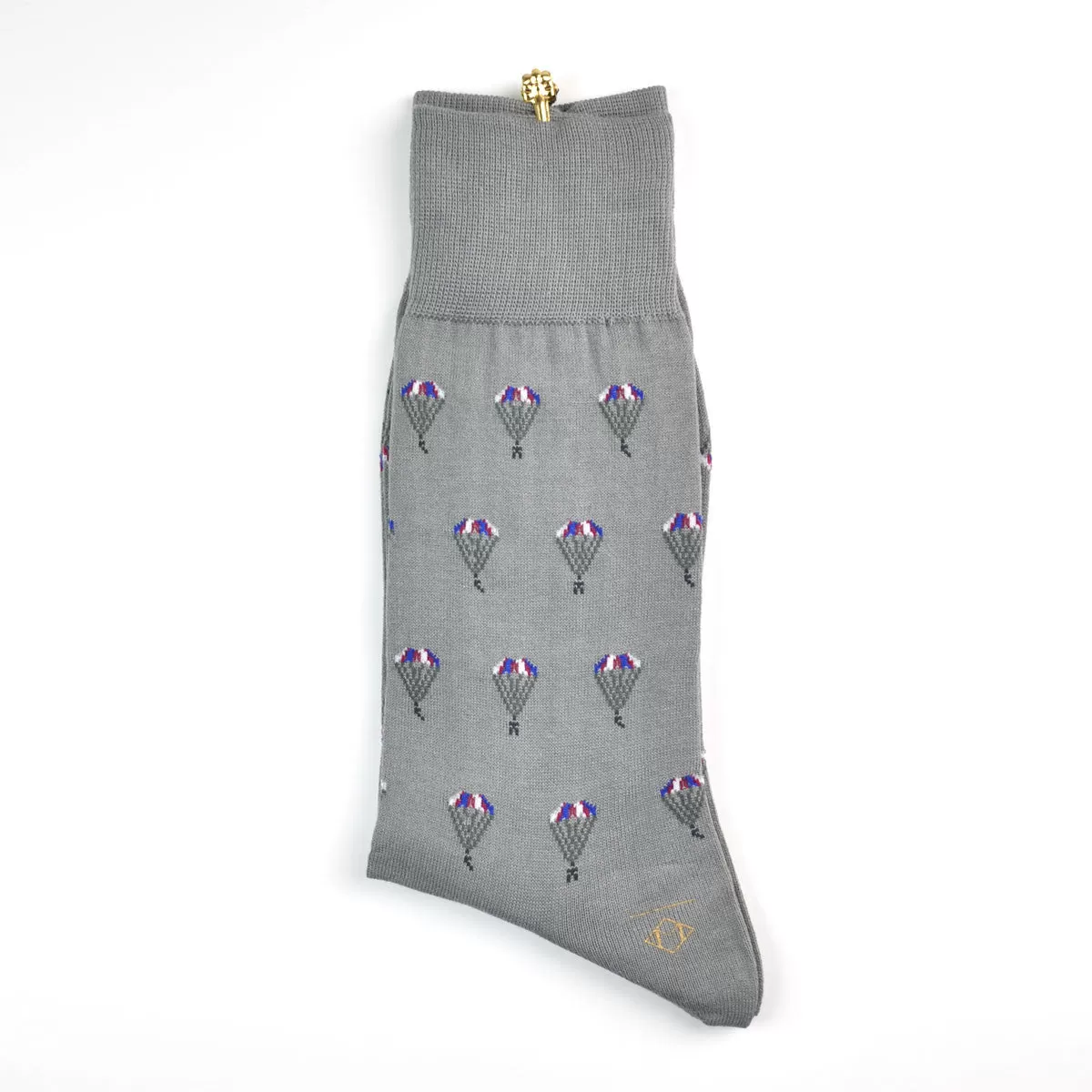 Marcomonde - Parachutes Cotton Socks - Grey