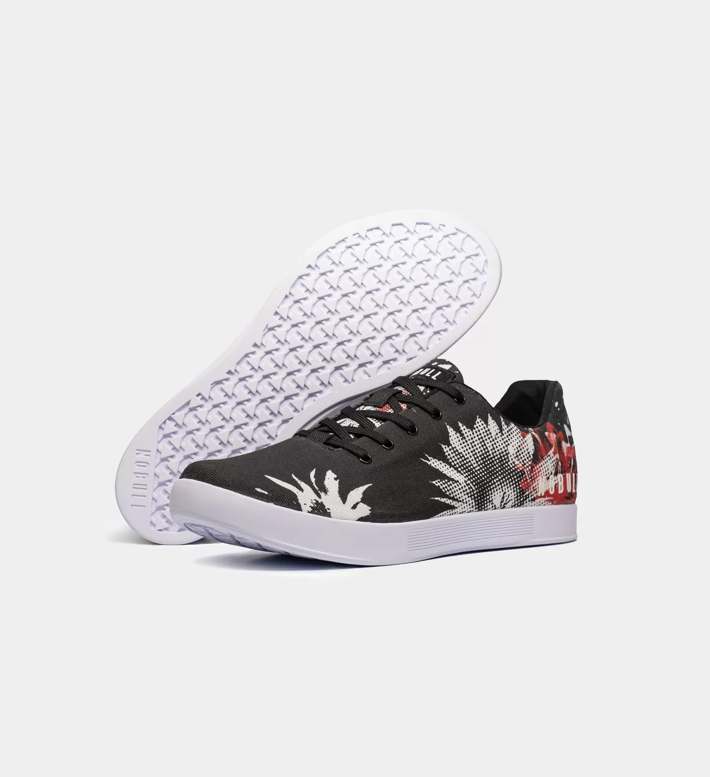 Men's Floral Canvas Trainer