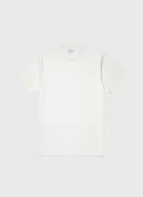 Men's Relaxed Fit Heavyweight T-shirt in Off-White