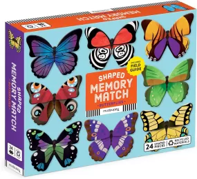 Mudpuppy Butterflies Shaped Memory Match Game