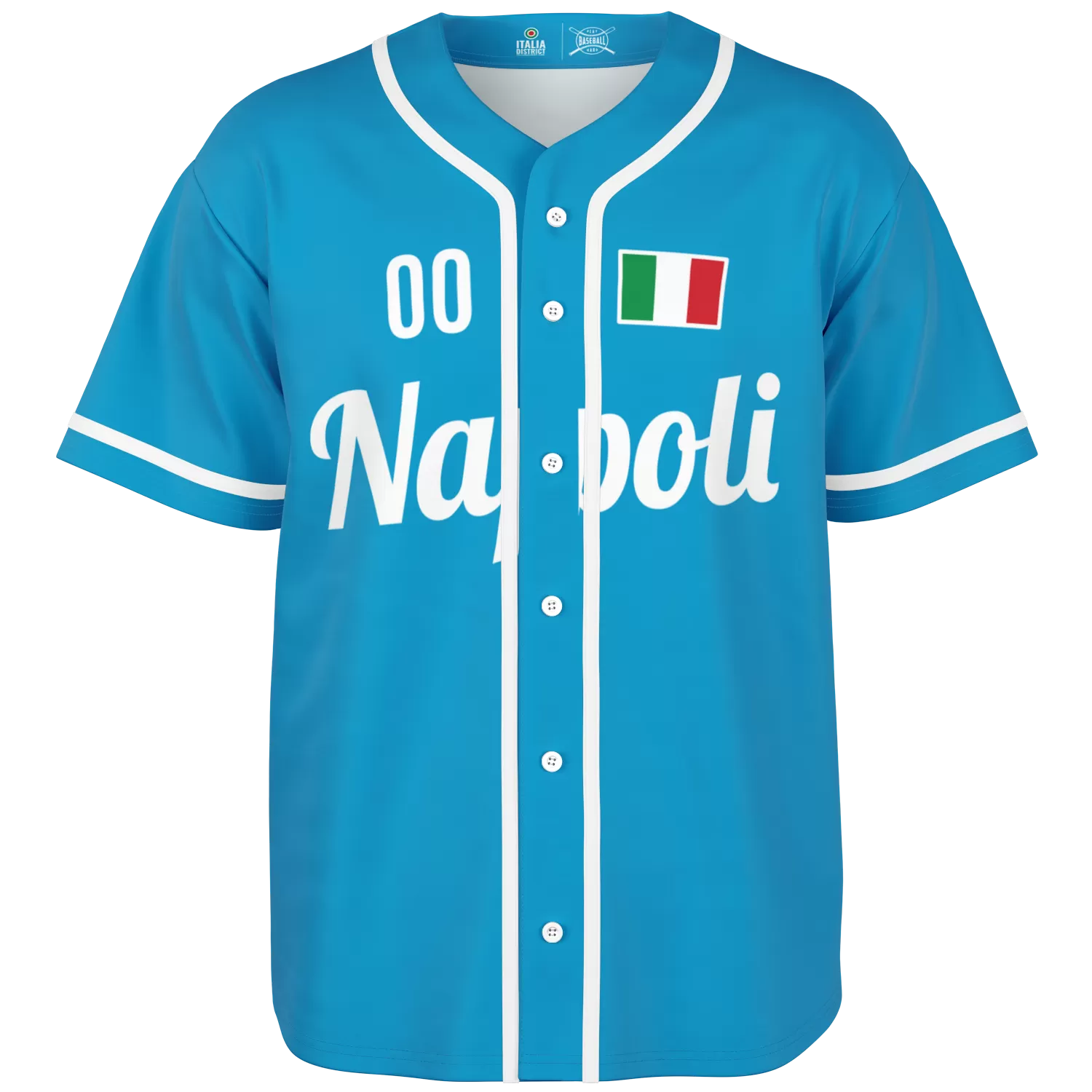 Napoli Baseball Jersey - Custom Name   Number