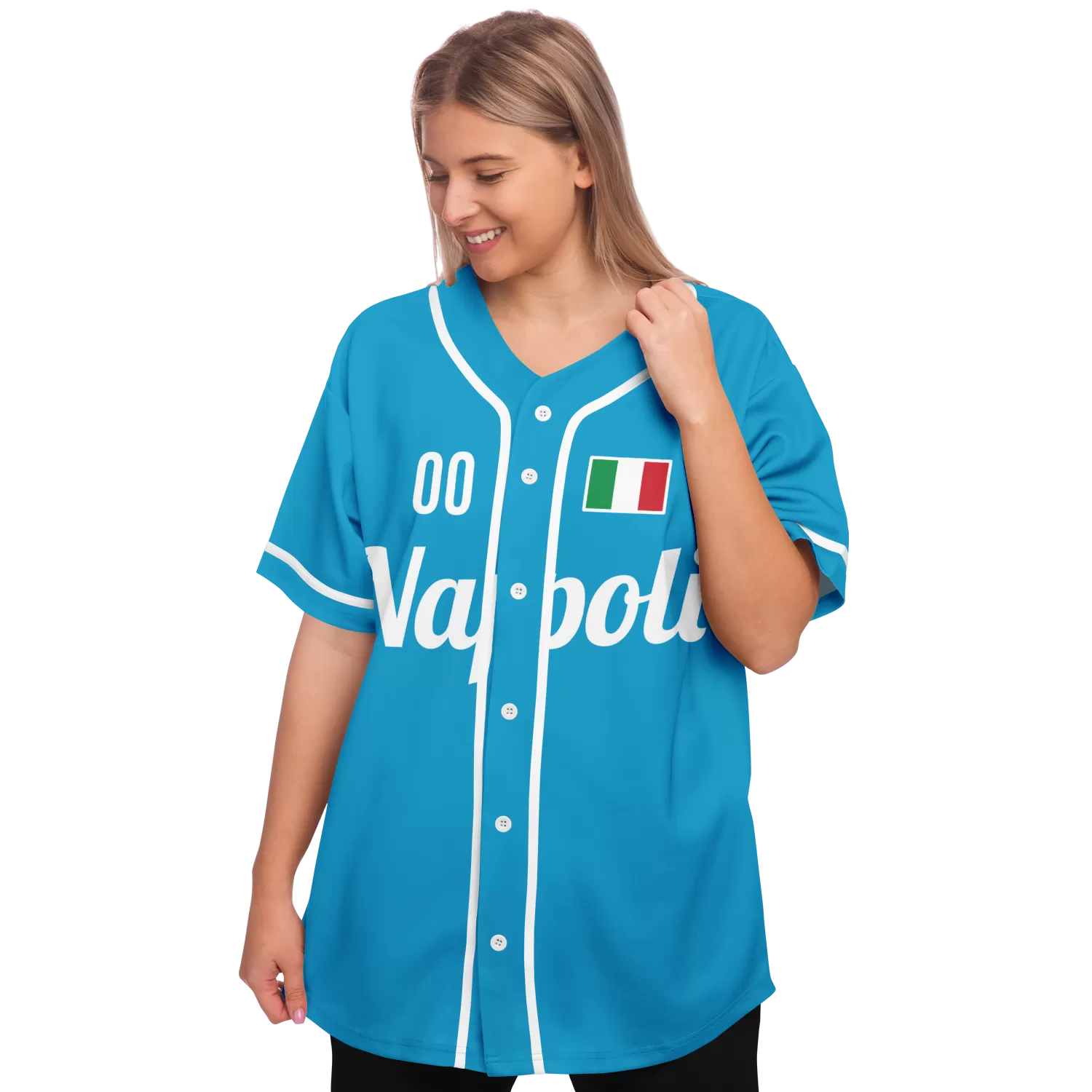 Napoli Baseball Jersey - Custom Name   Number