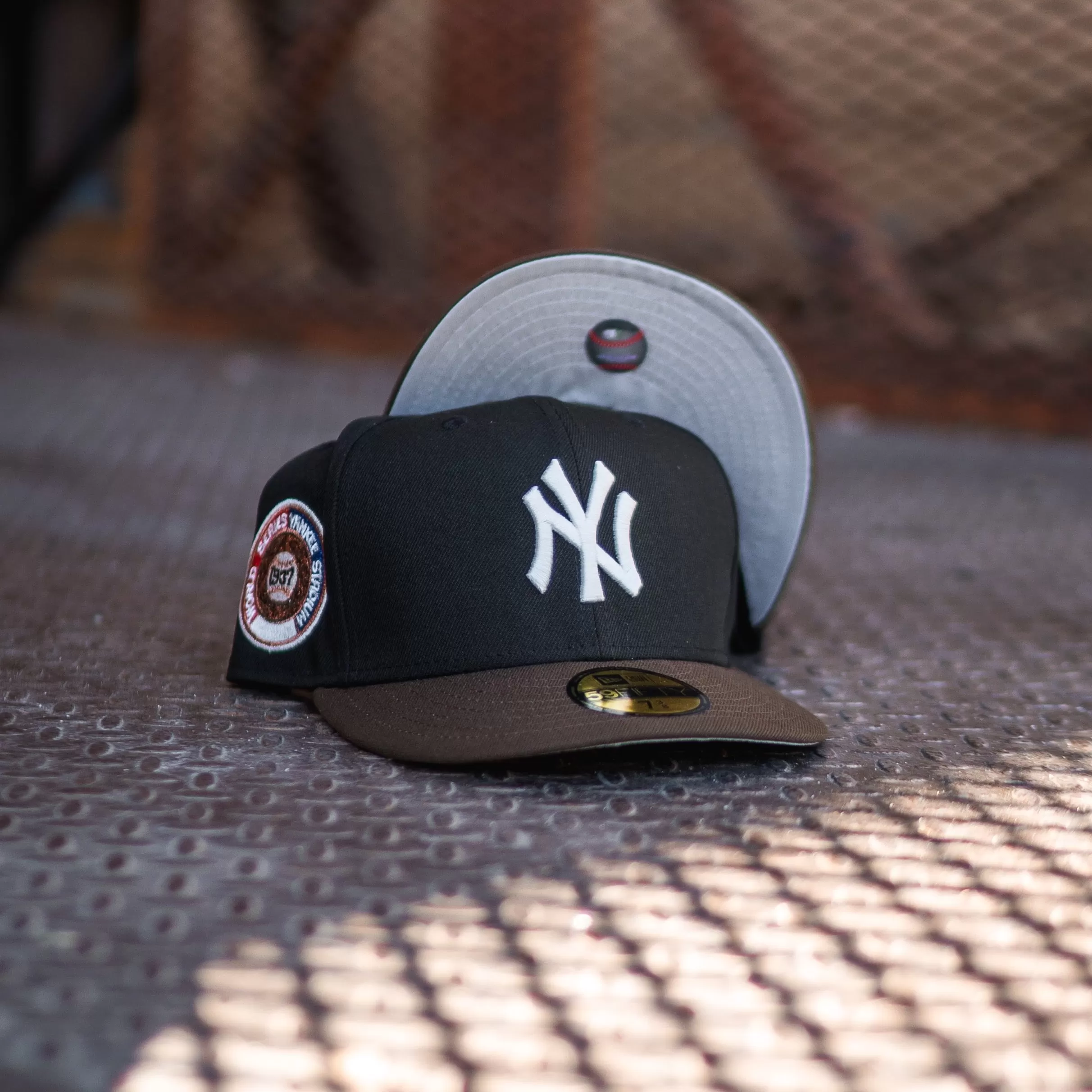 New Era New York Yankees 1937 World Series Grey UV (Black/Mocha)