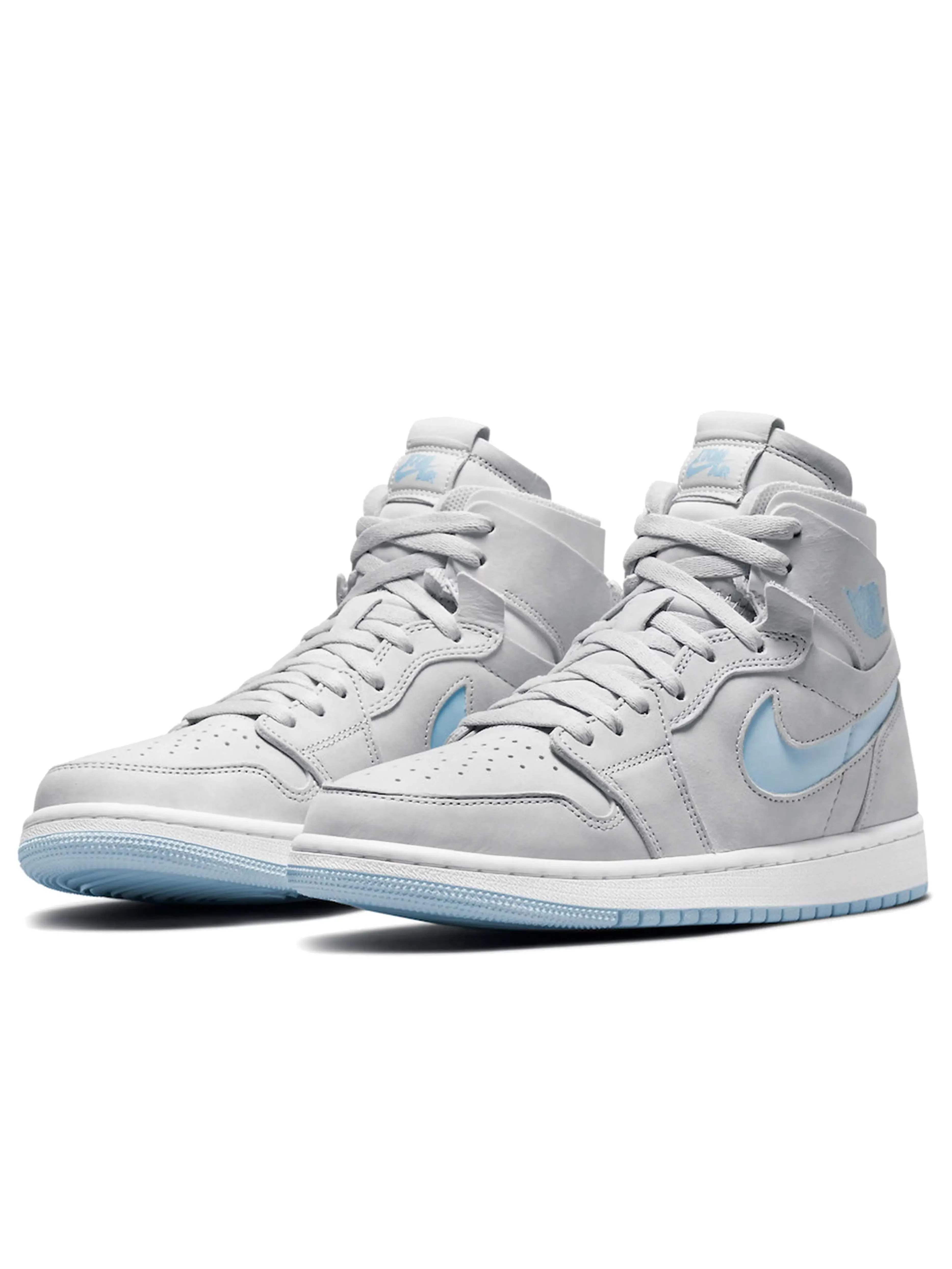 Nike Air Jordan 1 High Zoom CMFT Cool Grey/Baby Blue [W]