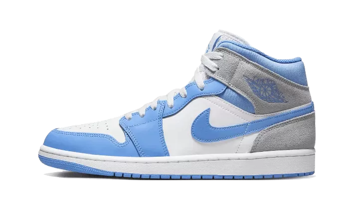 Nike Air Jordan 1 Mid University Blue Grey