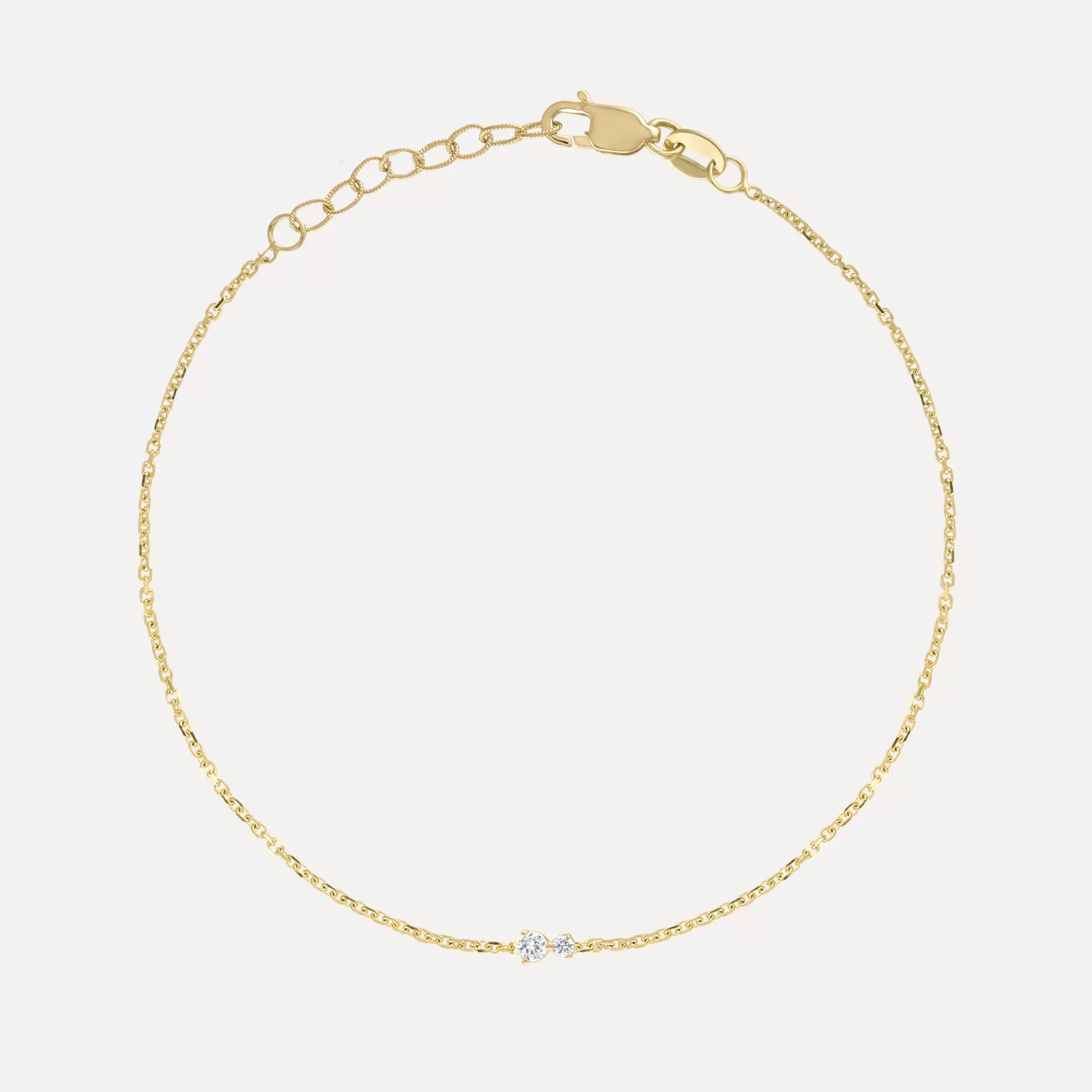 Noa Double Diamond Bracelet