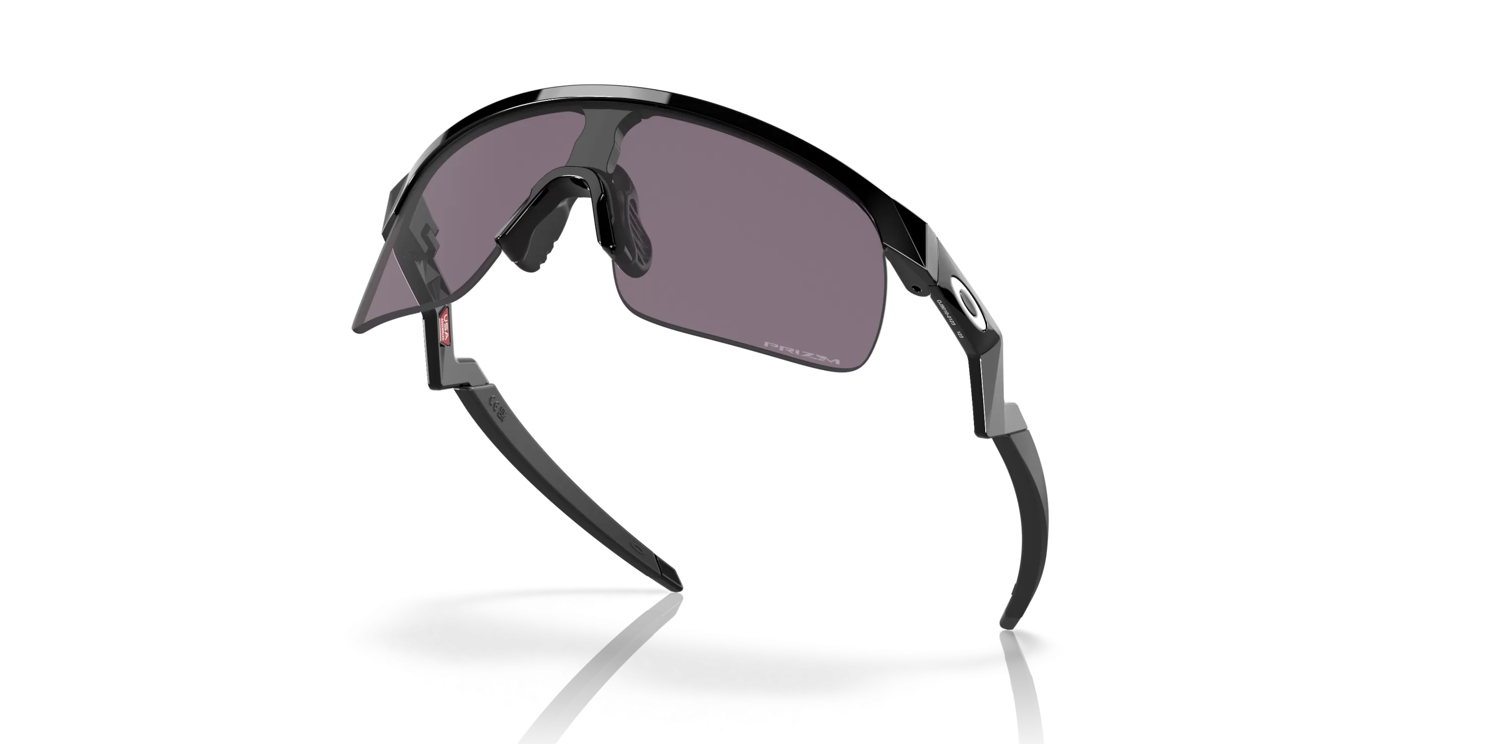 Oakley Resistor Prizm Grey Lenses - Polished Black Frame