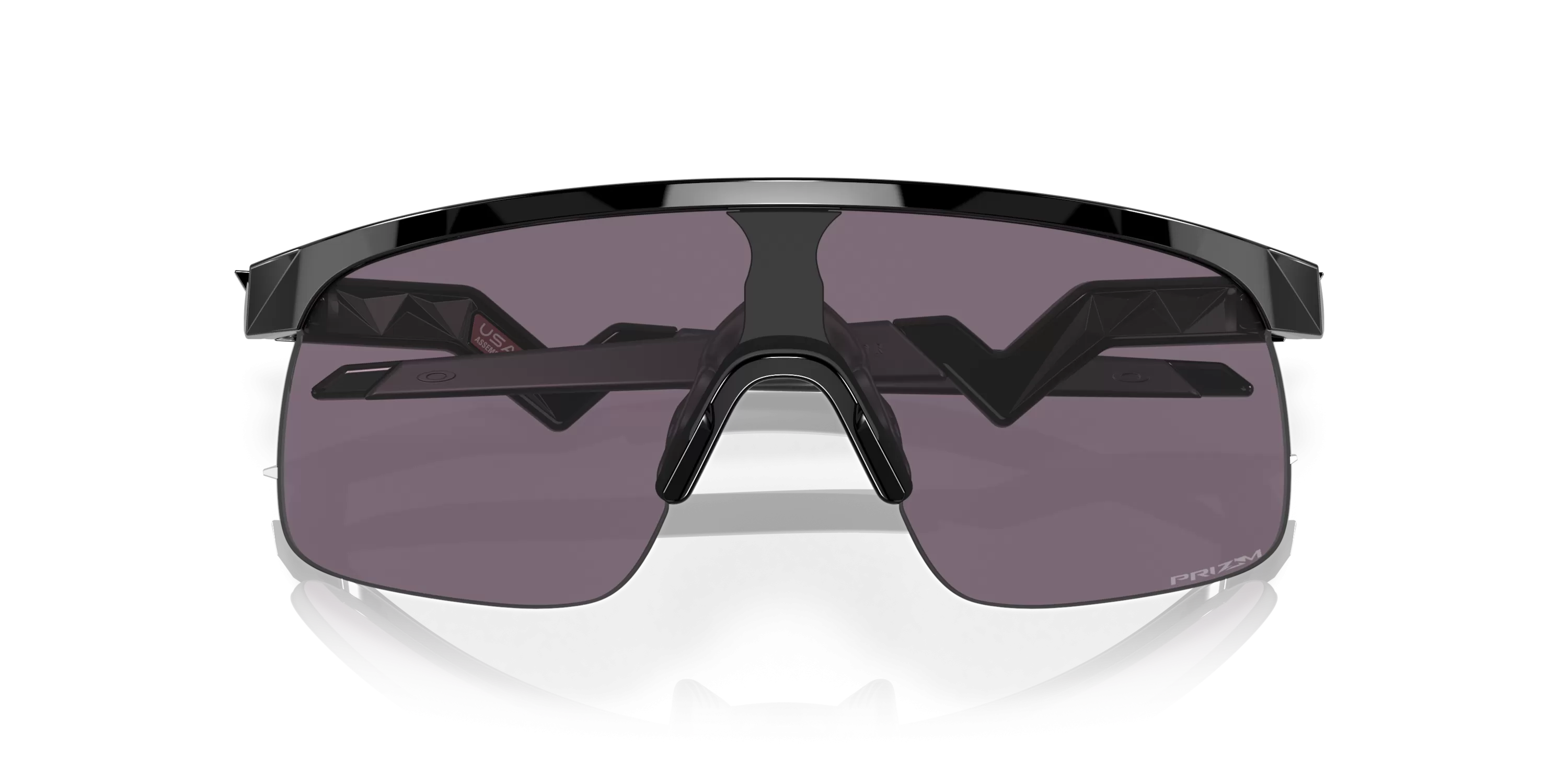 Oakley Resistor Prizm Grey Lenses - Polished Black Frame