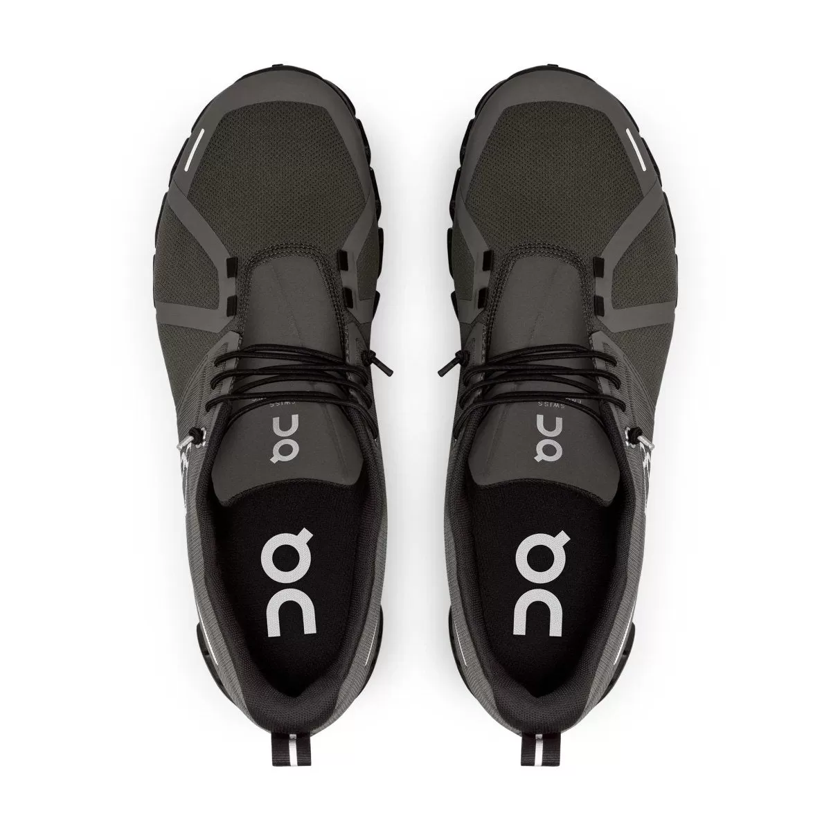 On Running Men's Cloud 5 Olive/Black Waterproof