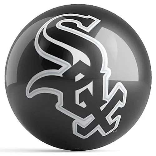 Ontheballbowling MLB Chicago White Sox logo Bowling Ball