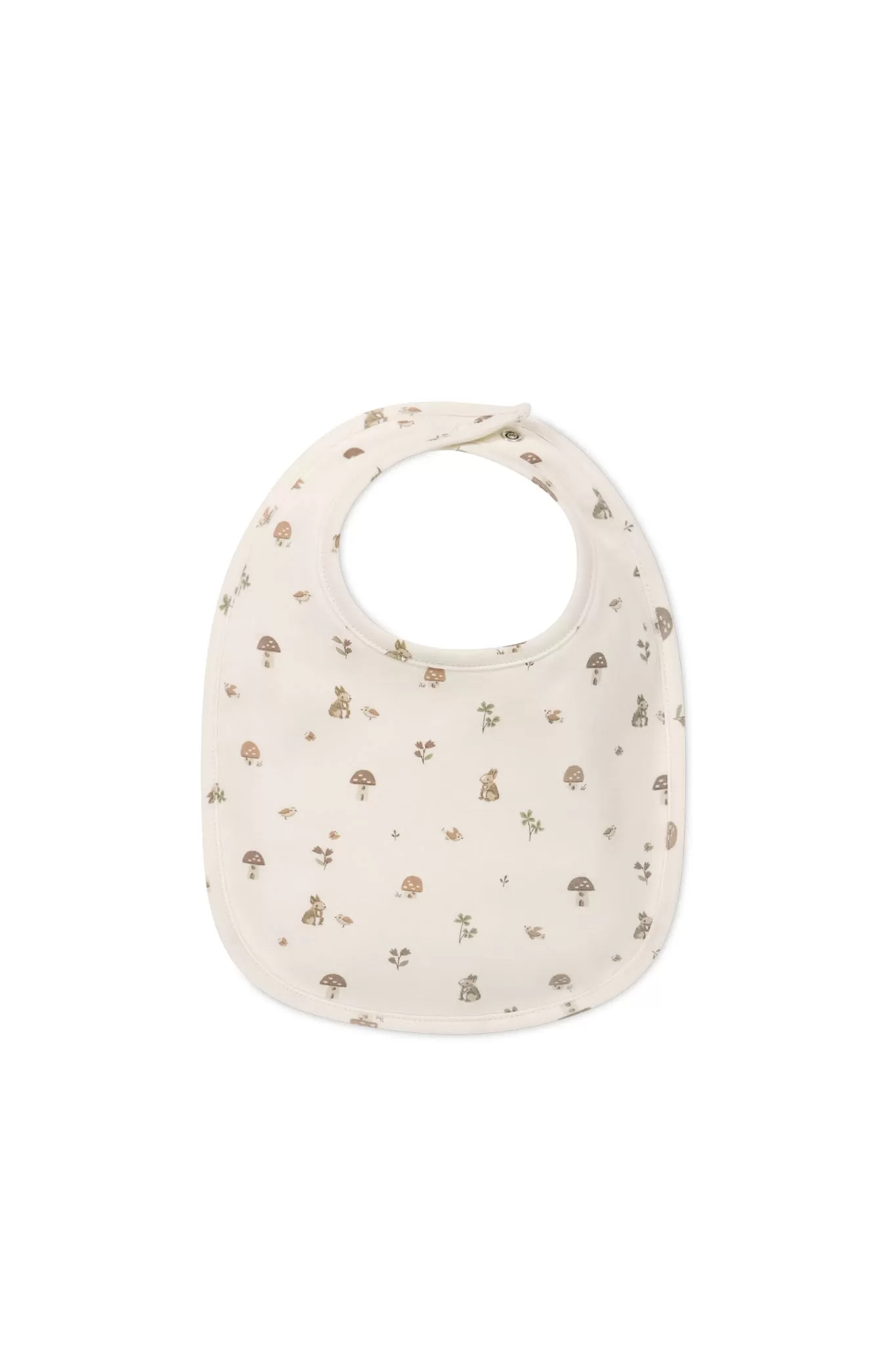 Organic Cotton Bib - Foraging Friends