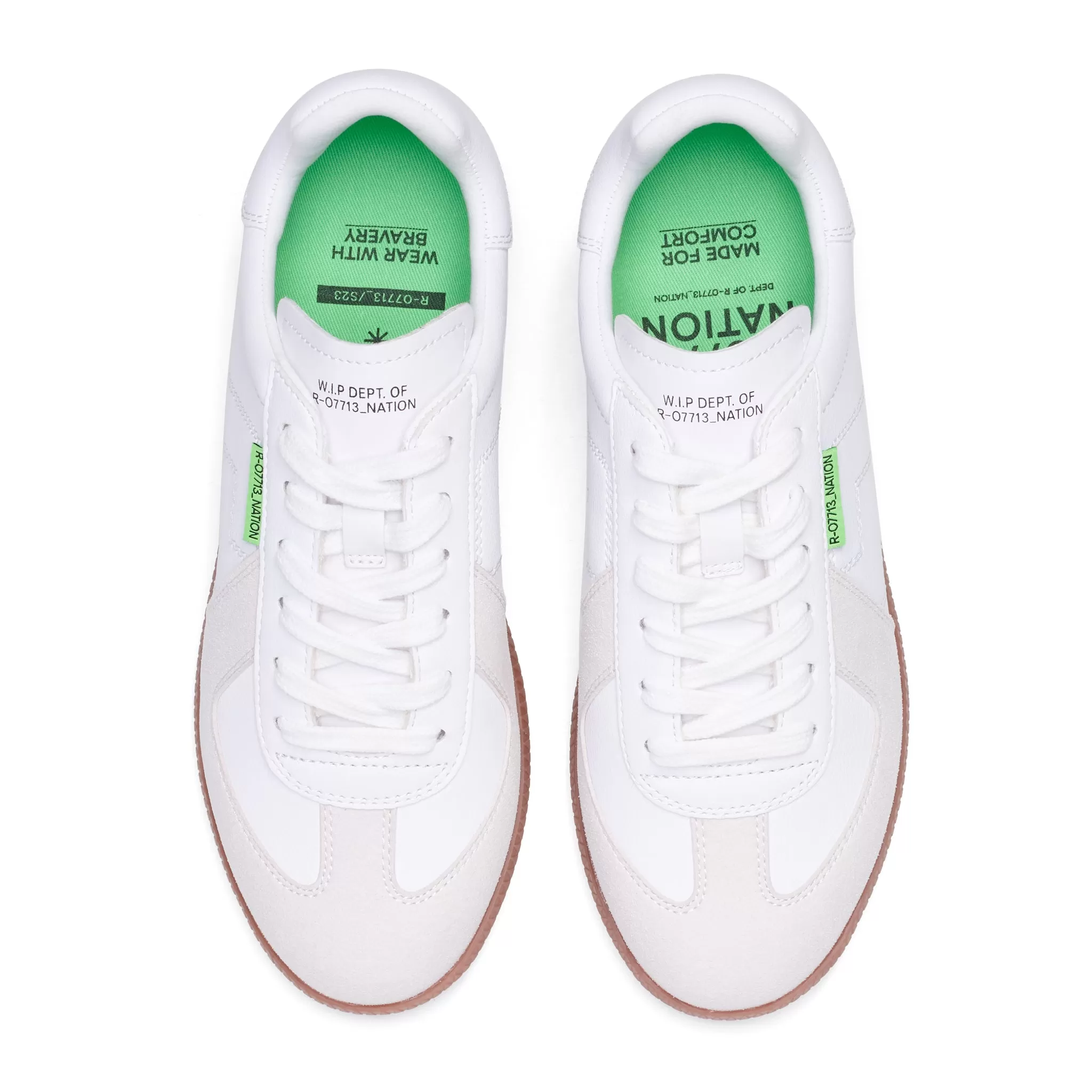 Pace Vegan Classic White/Gum