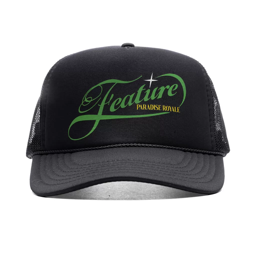 Paradise Royale Trucker - Black