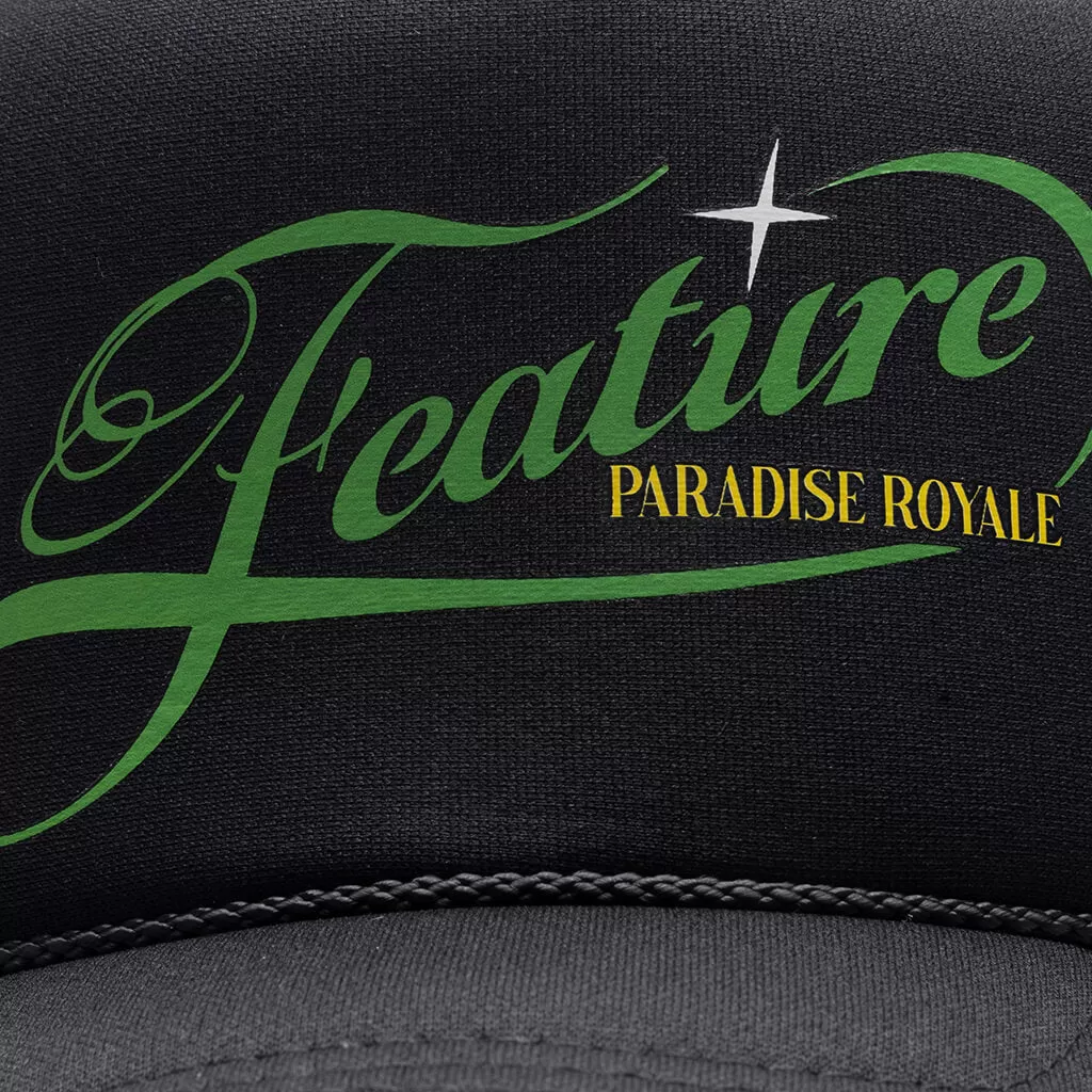 Paradise Royale Trucker - Black