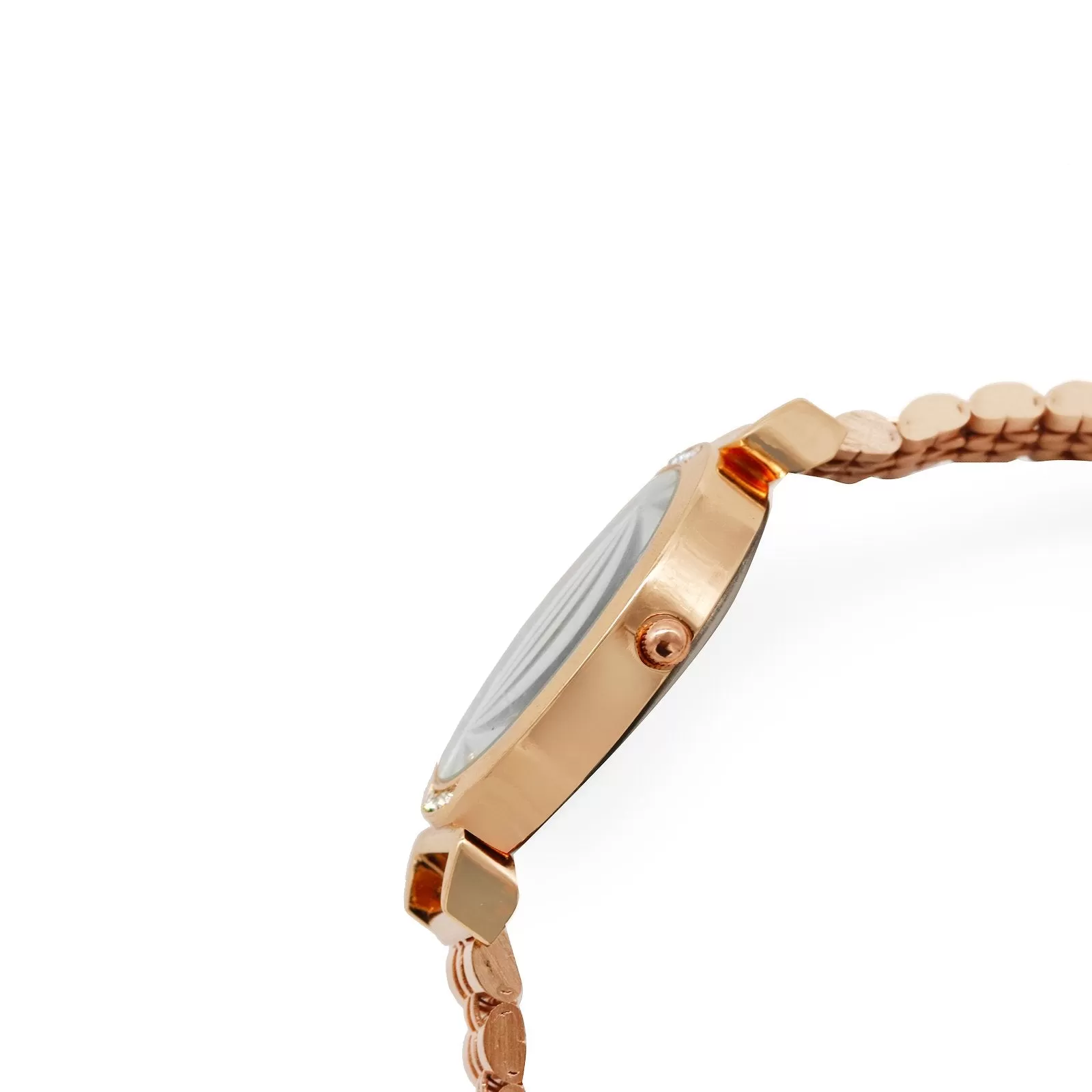 Petite White Classic Rosegold Watch