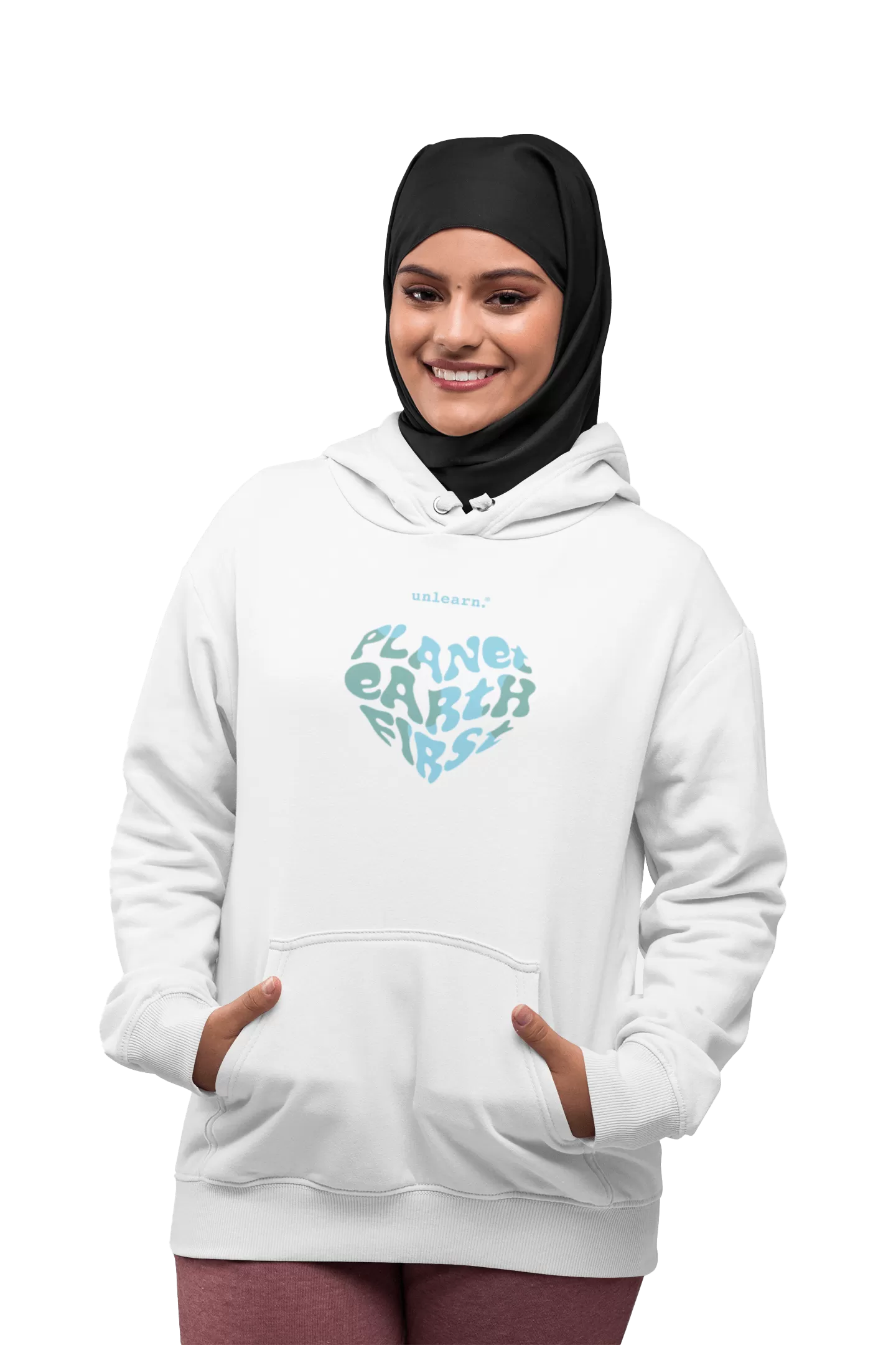 Planet Earth First - Relaxed Fit Fleece Hoodie