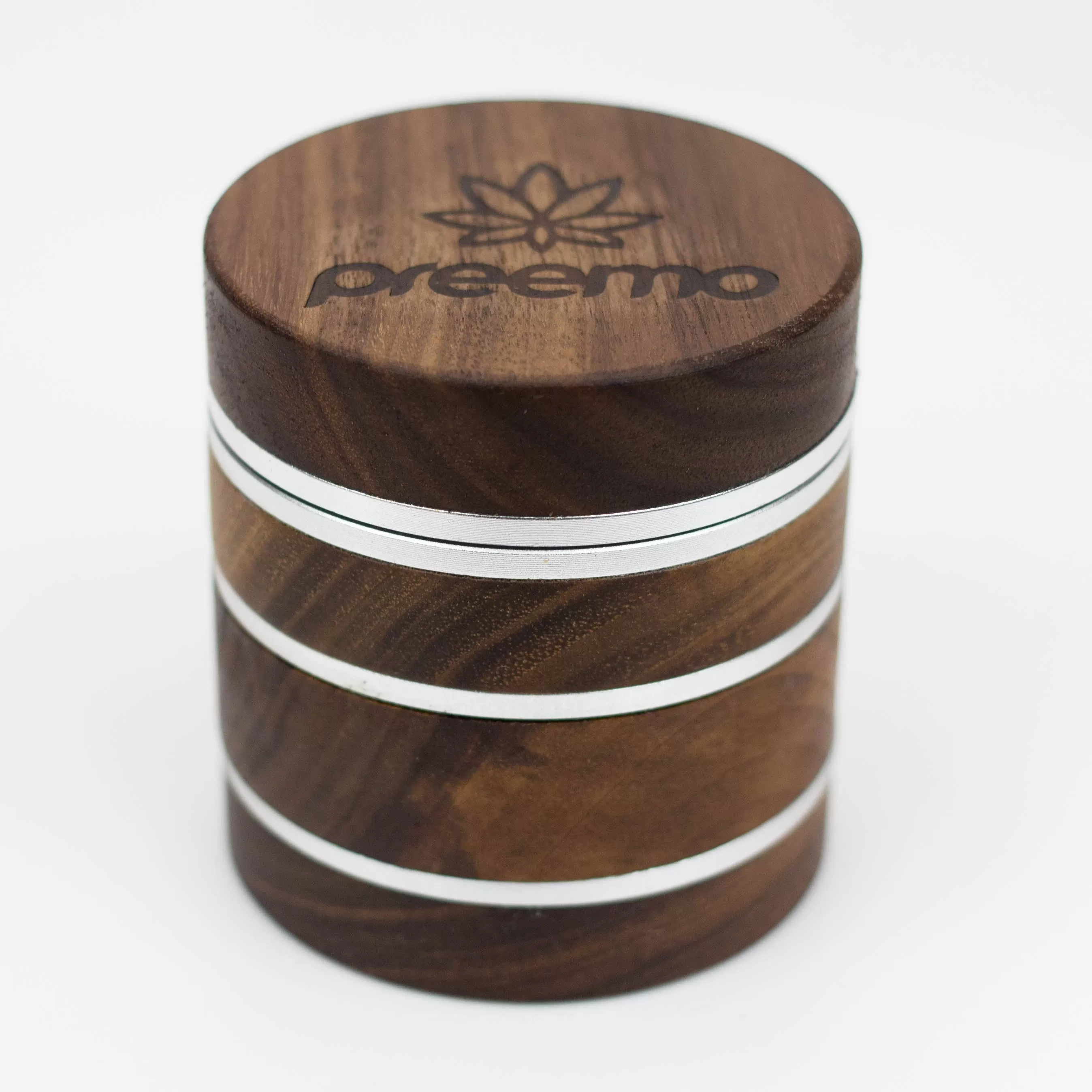 Preemo - 2.5" 4-Piece Wooden Grinder