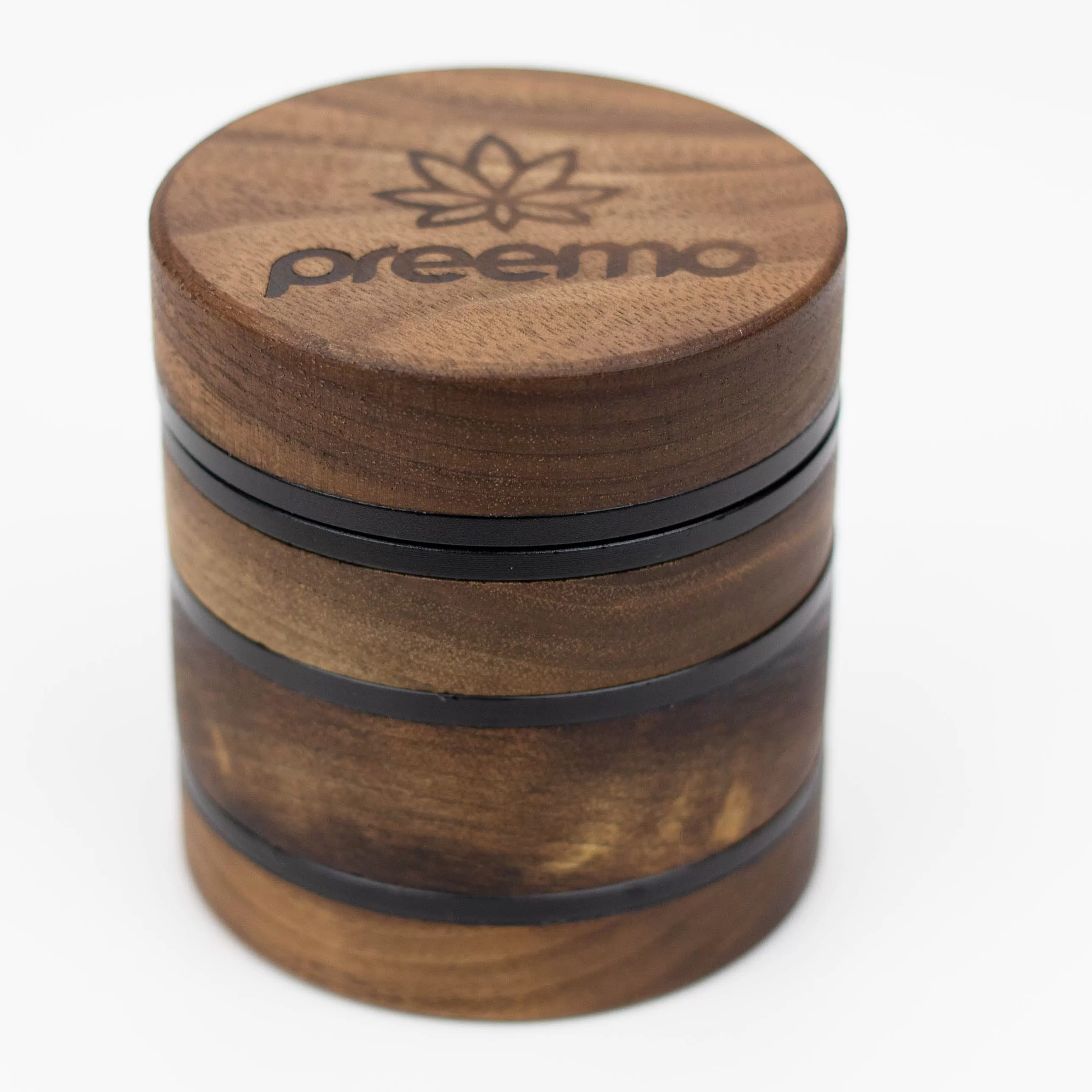 Preemo - 2.5" 4-Piece Wooden Grinder