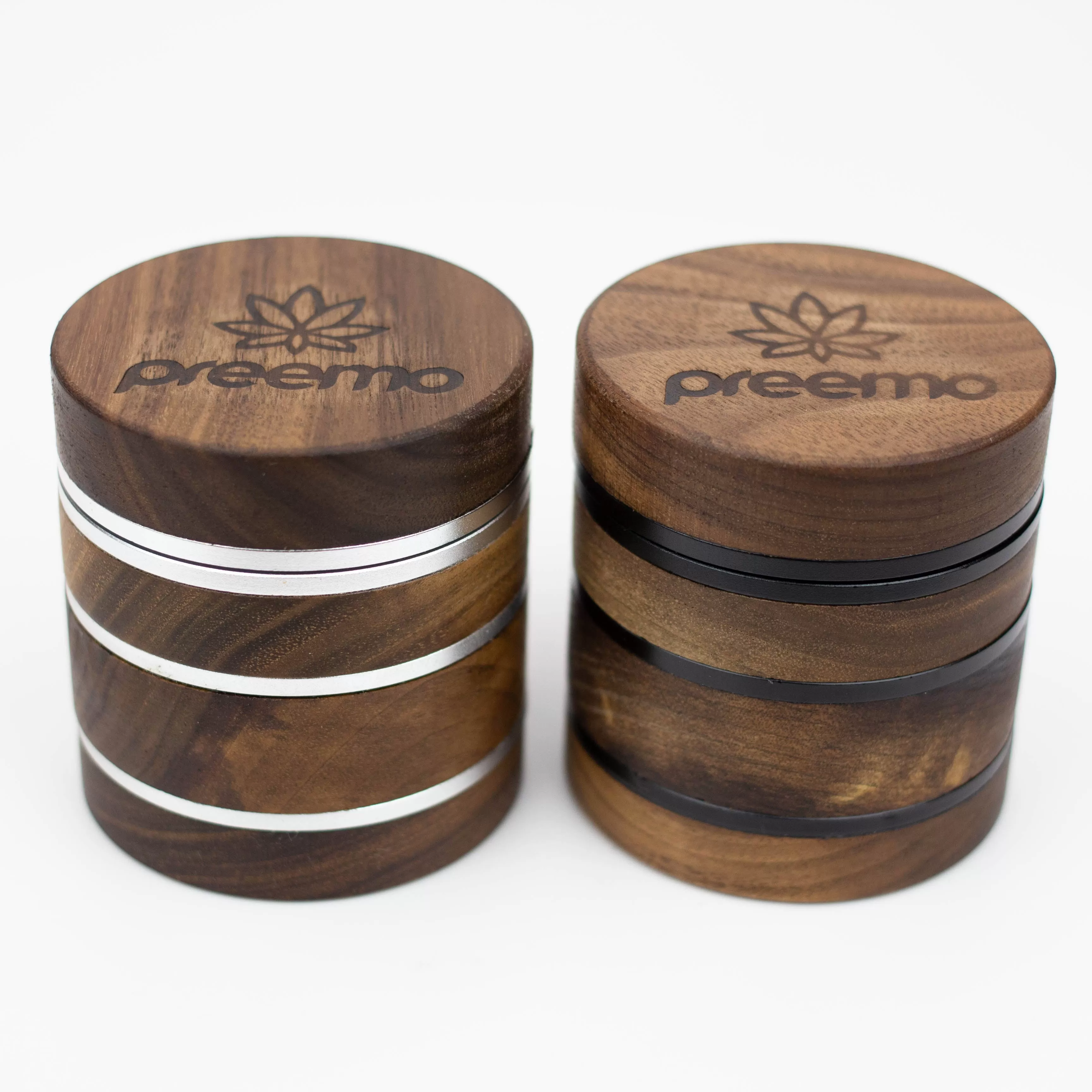 Preemo - 2.5" 4-Piece Wooden Grinder