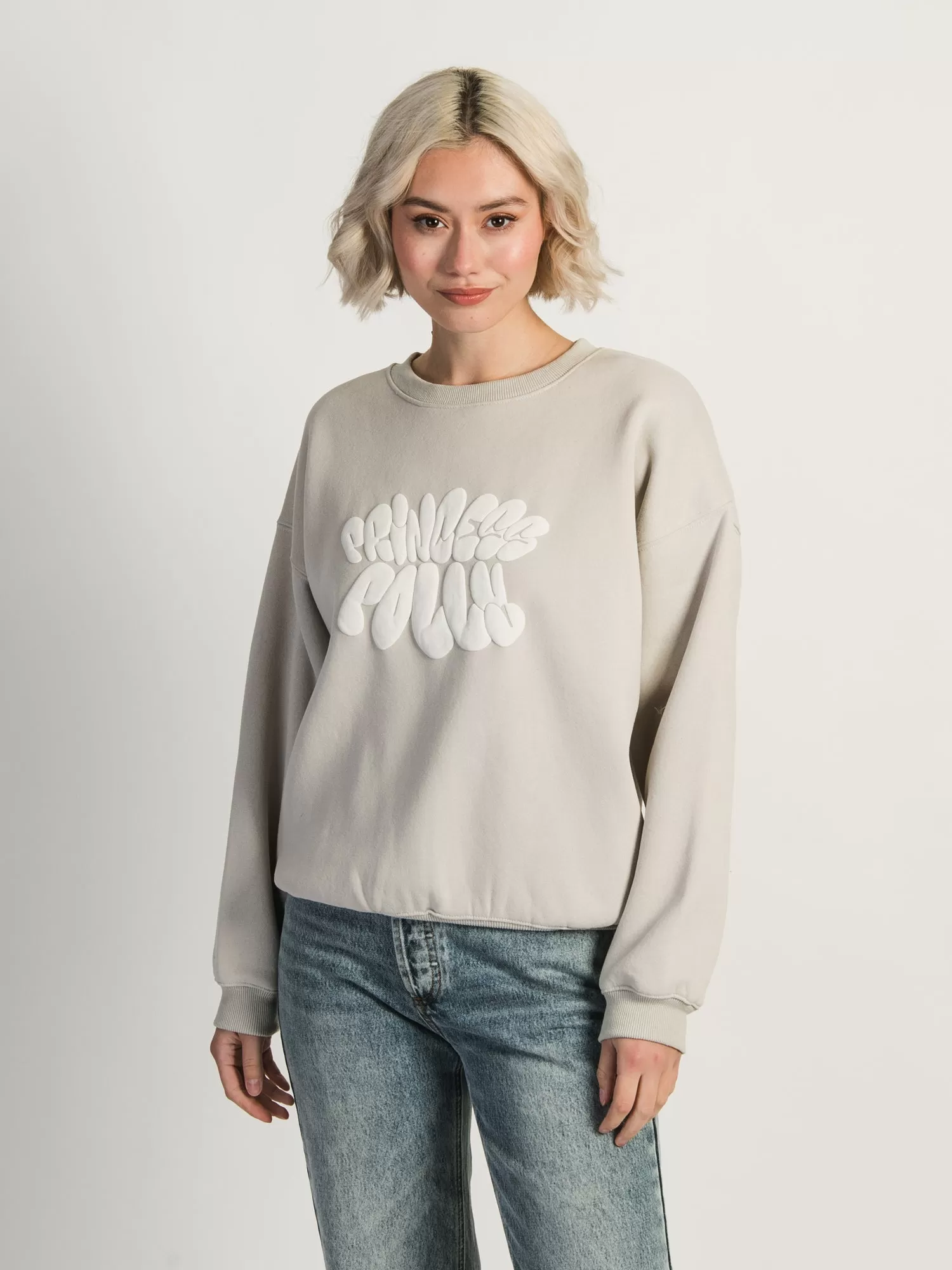 PRINCESS POLLY PRINCESS POLLY CREWNECK TEXT