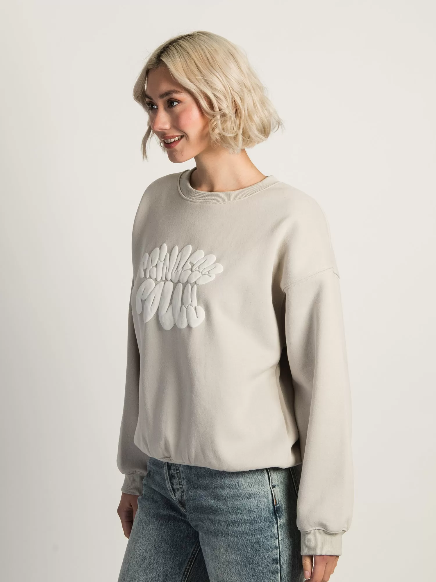 PRINCESS POLLY PRINCESS POLLY CREWNECK TEXT