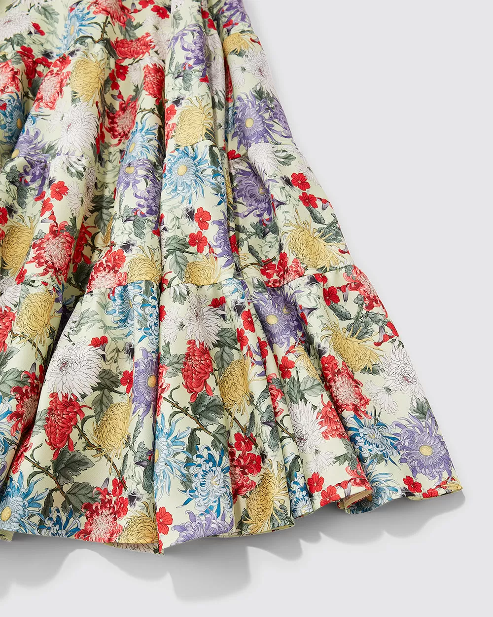 Print Hanabi Skirt